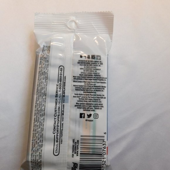 COPY - Topps 2019 Series 1 MLB Baseball Cards - Picture 2 of 4